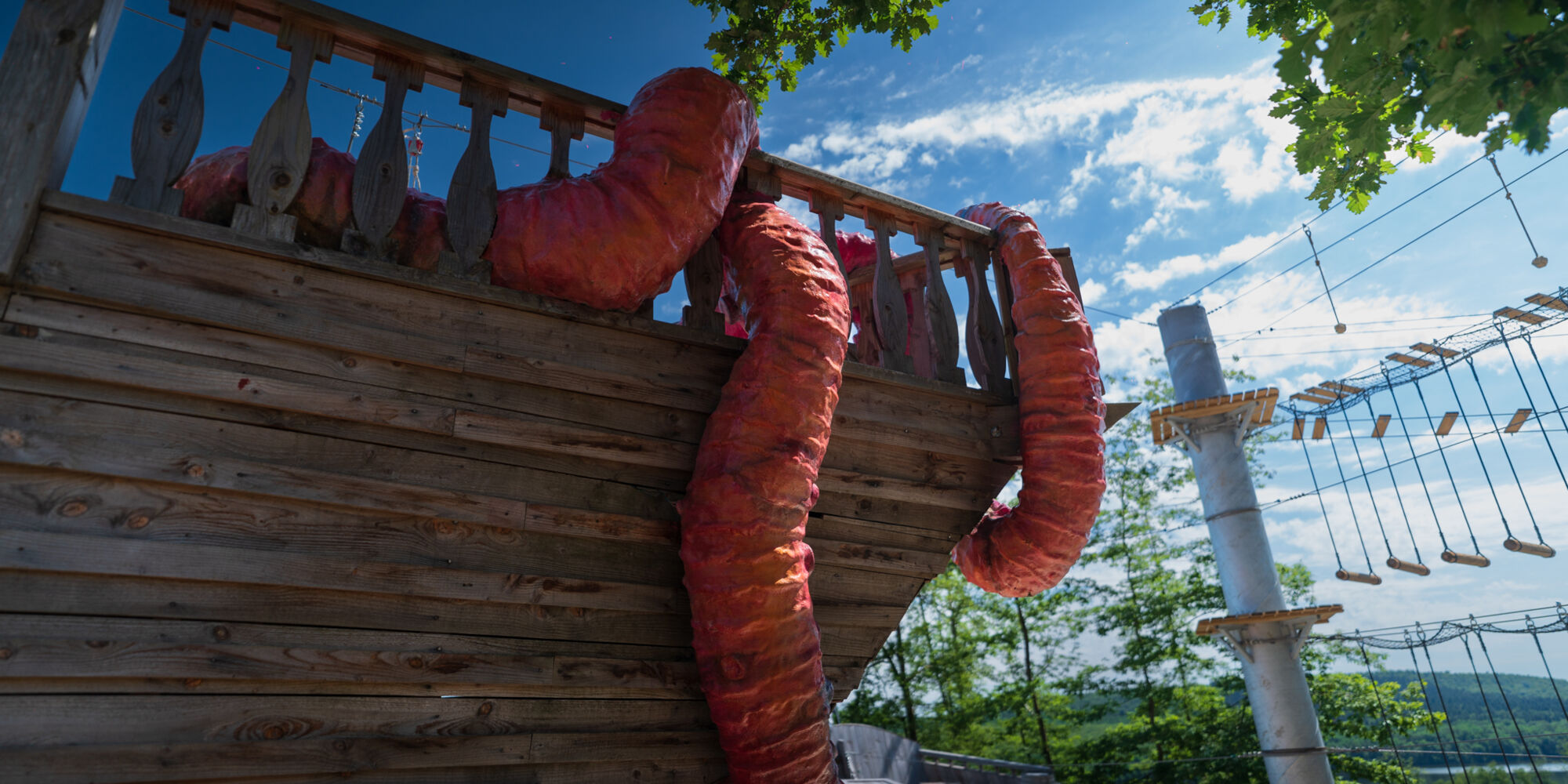 Des tentacules géantes sur le Corsaire Volant Des tentacules géantes sur le Corsaire Volant
